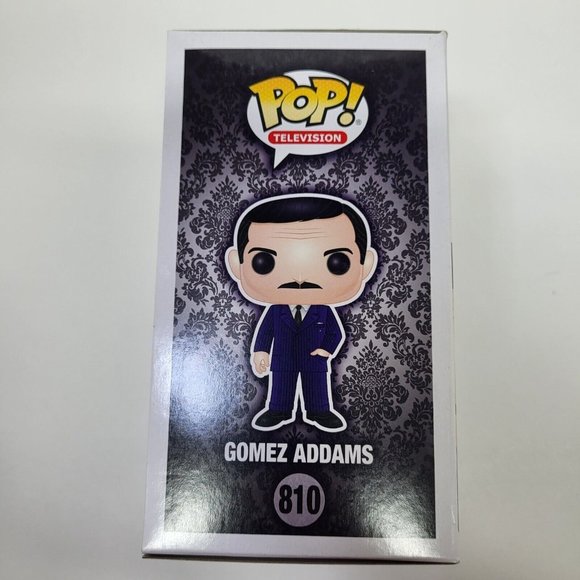Funko Pop 'Television' GOMEZ ADDAMS Figure #810 Regular‎ Version Collectible - Picture 8 of 10